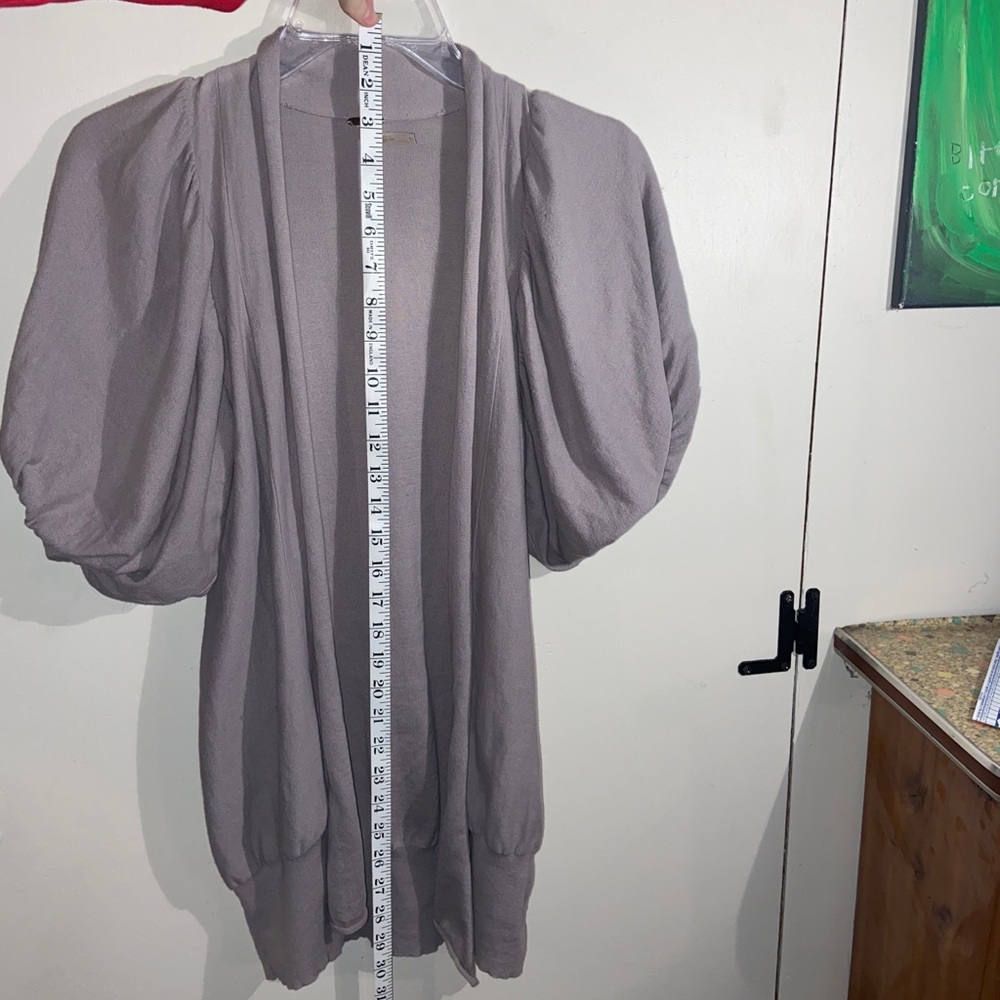 Free People grey cardigan